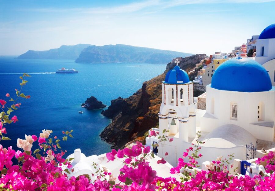 Santorini: Small-Group Shore Tour for Cruise Ships - Firostefani and the blue-dome view