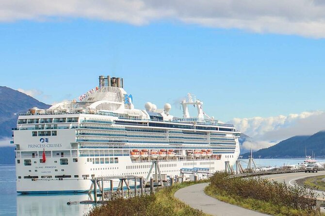 Seward: To Anchorage Full Day Transit Tour with Port Pickup - Finding the White Raven van at the cruise terminal