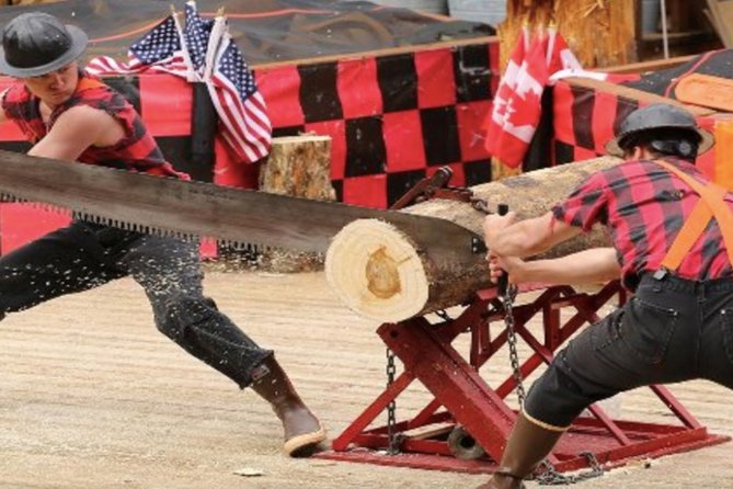 Shore Excursion Ketchikan: The Famous Lumberjack Show - Why the covered grandstand matters in Ketchikan