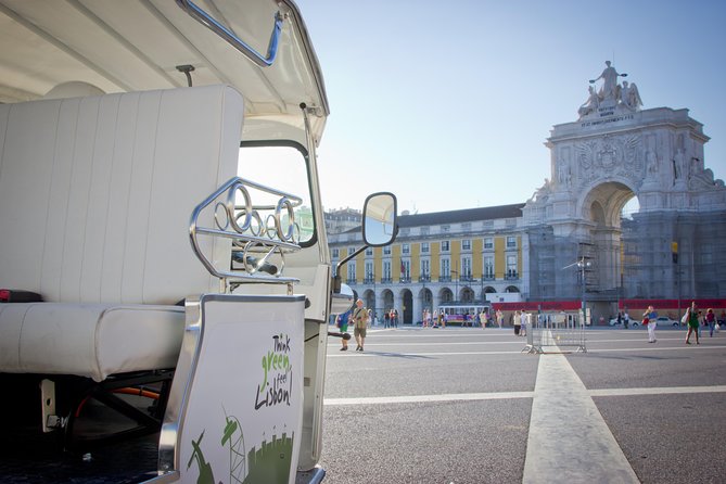 Shore Excursion Lisbon - Half-day Exclusive Tuk Tour - Central Lisbon, shops, cafés, and city life