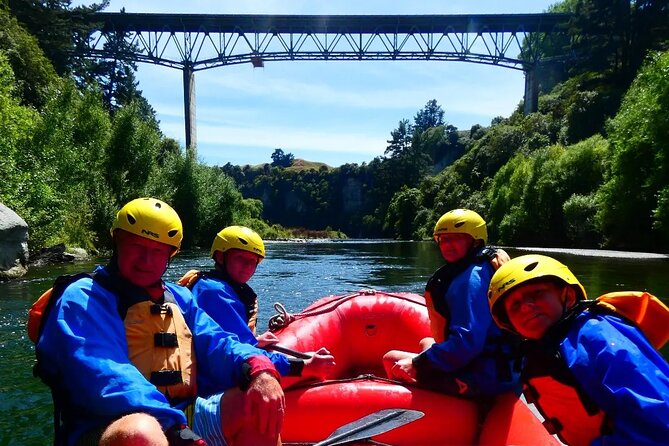 Shore Excursion: Scenic Rafting from Napier - Getting ready at the family base