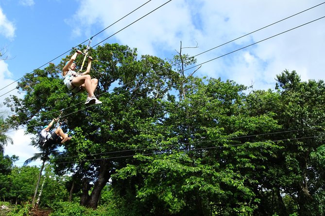 Shore Excursion: Zip Line Adventure - Getting fitted for the course