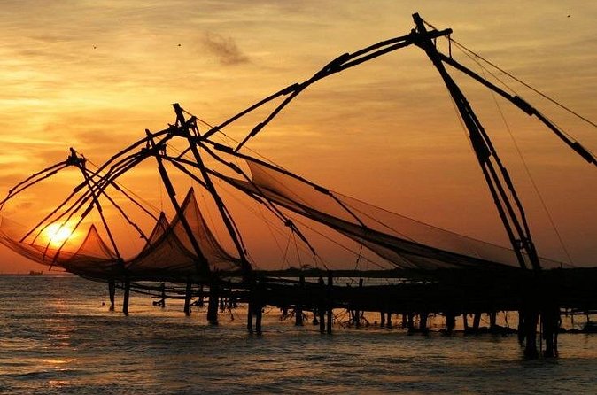 Shore Excursions from Cochin Cruise Terminal - The Chinese Fishing Nets in Fort Kochi
