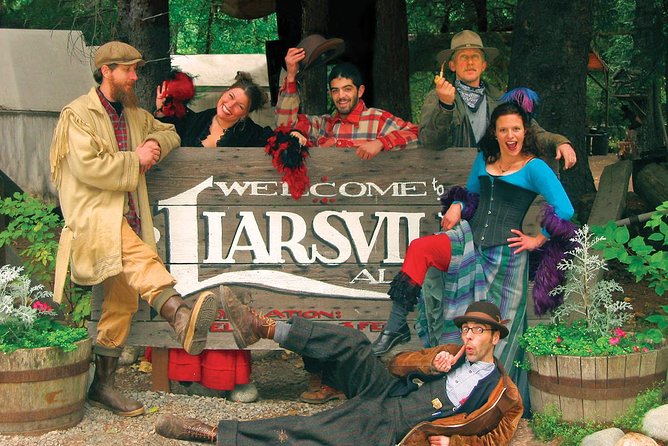 Skagway Shore Excursion: Liarsville Gold Rush Camp, Gold Panning and Salmon Bake Combo - Exhibits, tents, and the gift shop