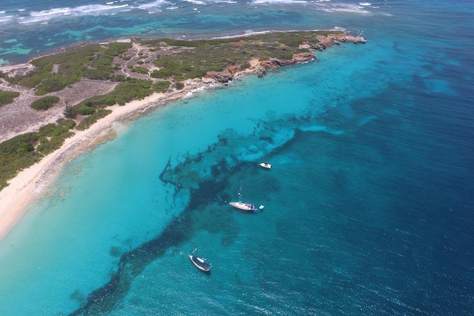 Speed Boat & Snorkeling Tour Pinel & Tintamarre Islands for CRUISE SHIP GUESTS - Tintamarre Island and the sea turtle stop