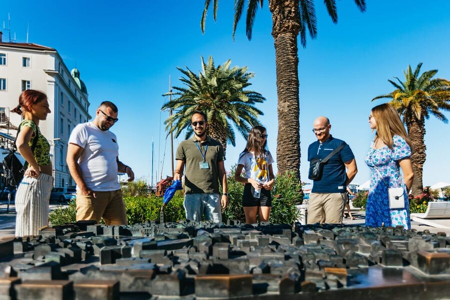 Split and Trogir Half Day Tour from Cruise Ships - Split’s Riva and People’s Square