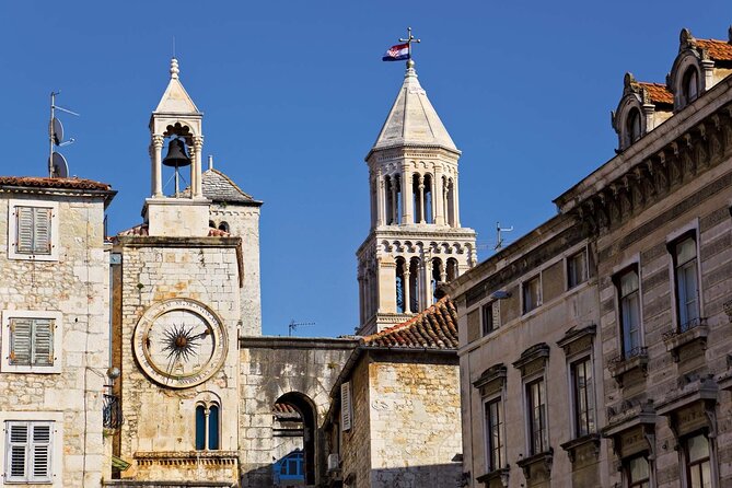 Split and Trogir Half Day Tour from Split (with port pickup) - Prokurative and the final walk to the Riva