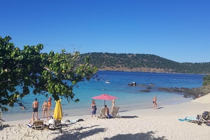St Thomas Shore Excursion: Shopping, Sightseeing and Beach Tour - Two hours at Magens Bay Beach