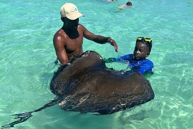 Stingray City Experience Antigua - Cruise Ship Passengers Edition - Leaving St. John’s by van and boat