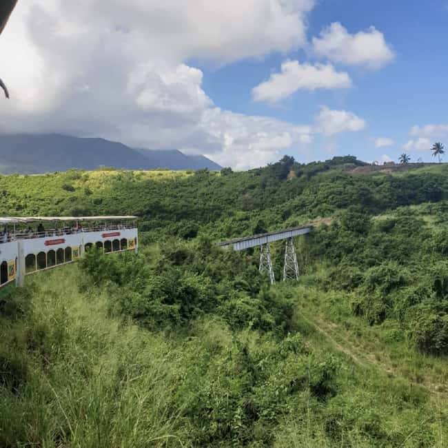 Sugar Train Tour & Drinks|Pick-Up &Drop Off From Cruise Port - A train ride through St. Kitts, not a sugar plantation tour