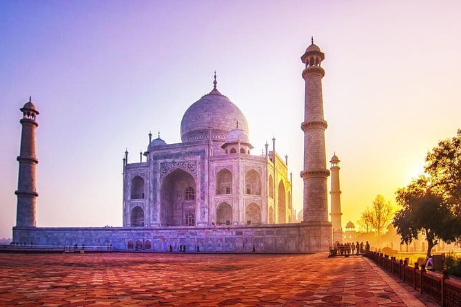 Taj Mahal Tour From Cruise Port, Mumbai, Cochin and Goa - Mehtab Bagh and the evening view