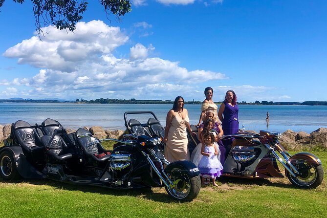 TAURANGA SHORE EXCURSION: Epic 25 min V8 Trike tour of Mt Maunganui & Tauranga - The V8 trike itself