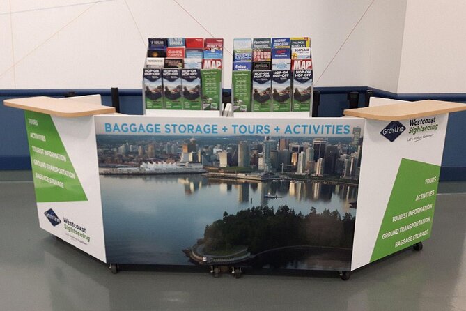 Vancouver: Cruise Terminal Luggage Storage for 2 Bags - Picking up your bags before 4:30 p.m.