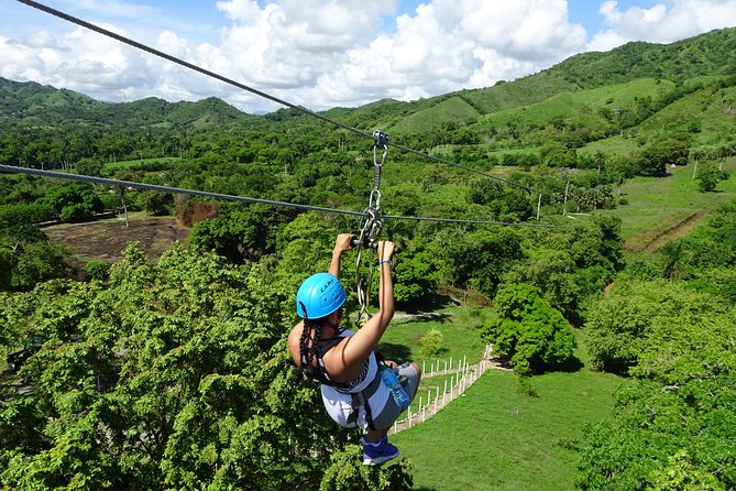 VIP DayPass: ATV, ZipLine, Horse Riding / Shore Excursion & Hotel - Eight zip lines above the countryside